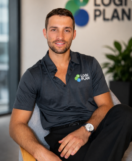 Zac Larmer, Founder and Director of LogiPlan